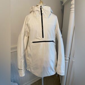 BURTON GORE-TEX Off-White Hooded Anorak